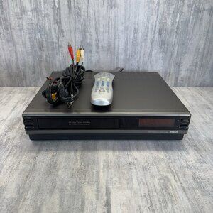 RCA Performance Series VR-505 VHS VCR Player Recorder *TESTED With Remote